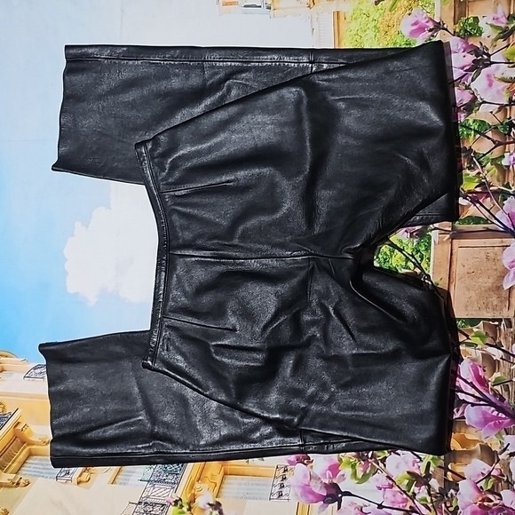 Wilson's Leather Pelle Studio Black Leather Pants Size 8‎ - Picture 5 of 5